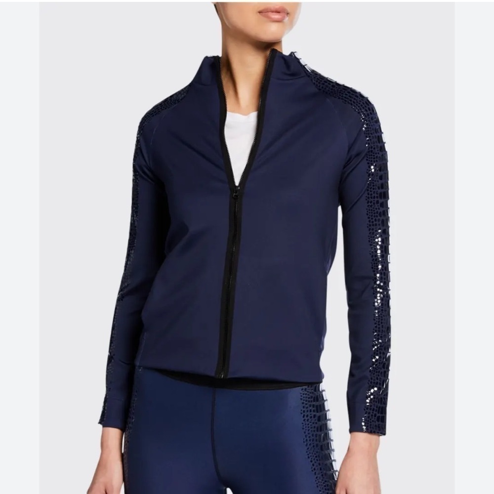 Ultracor Navy Crocodile Bionic Jacket! NWT!